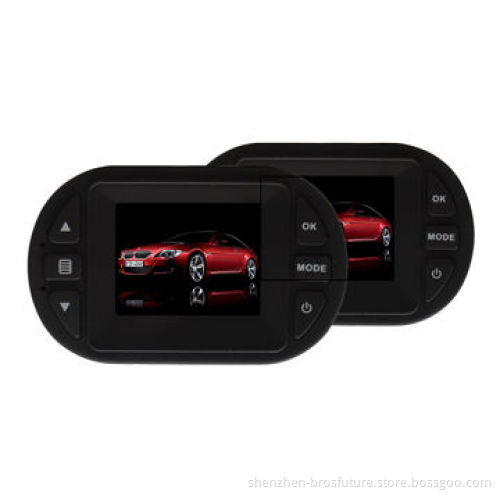 Car dashboard camera HD720p 1.5-inch screen 120 degree viewing angle support G sensor 12pcs IR LED
